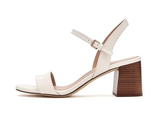 Powder Croc Print Leather