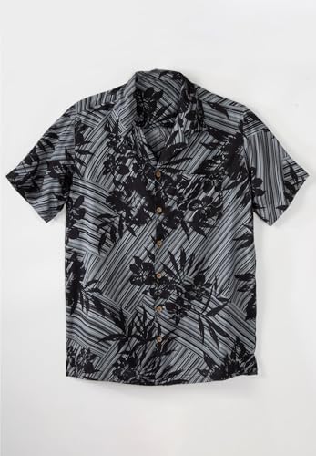 Black Stripe Floral