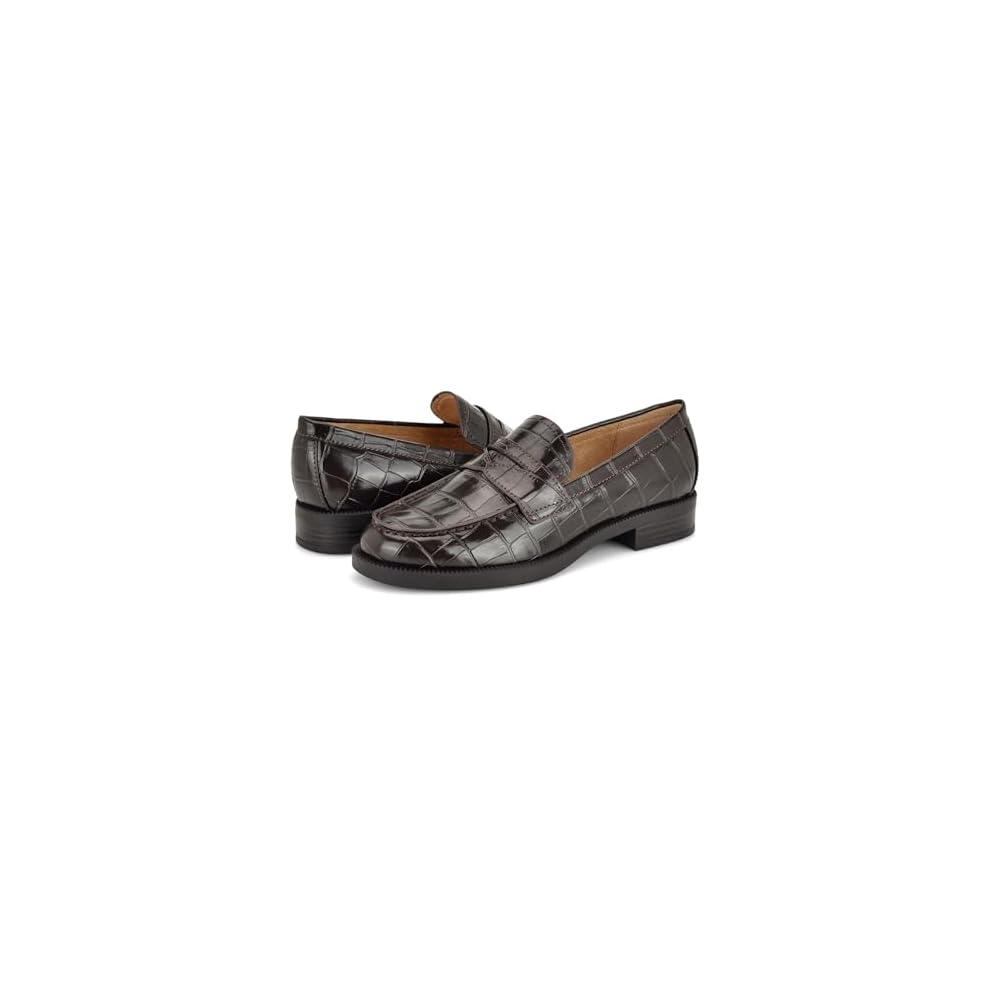 Dark Brown Croco 201