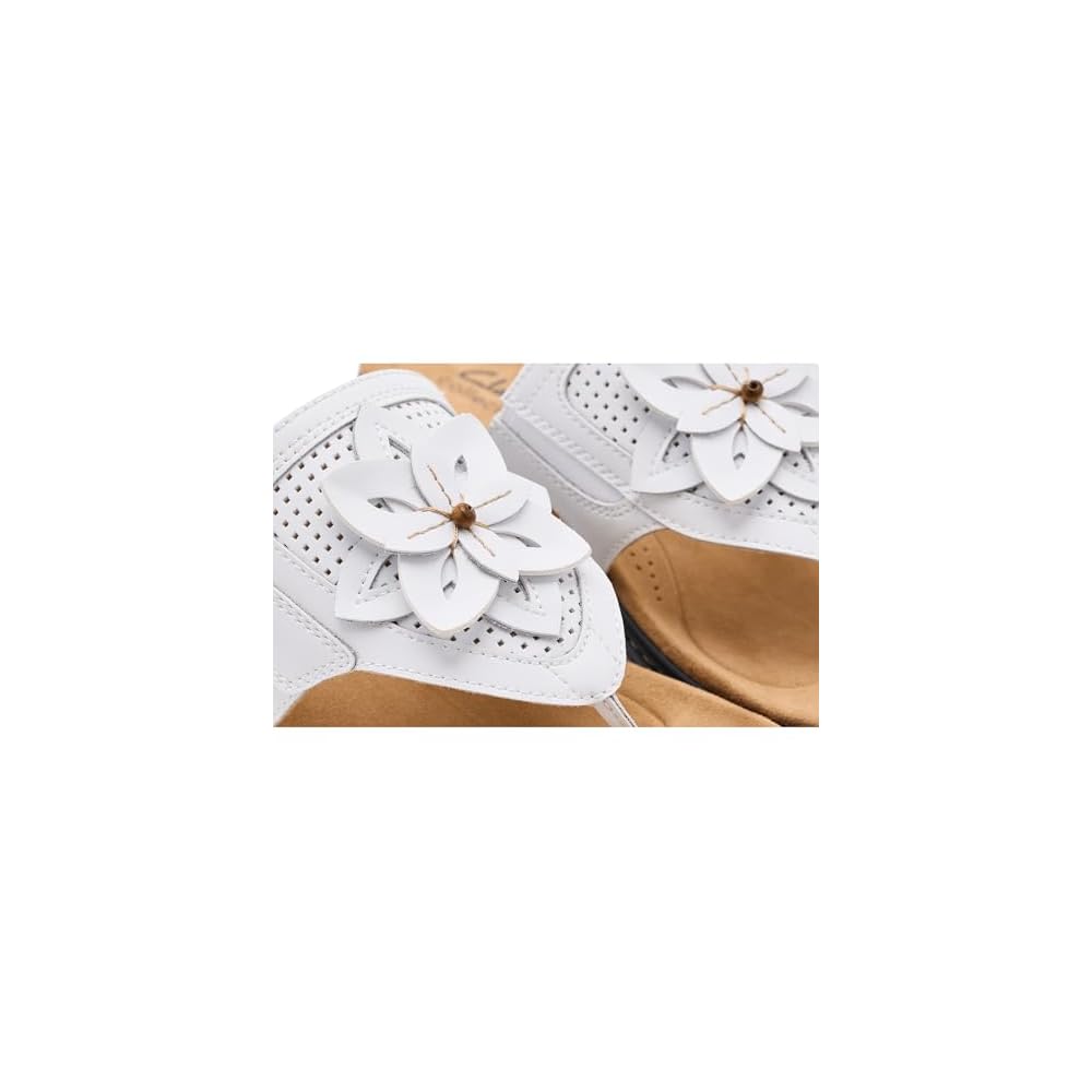 White Combi Coated Leather