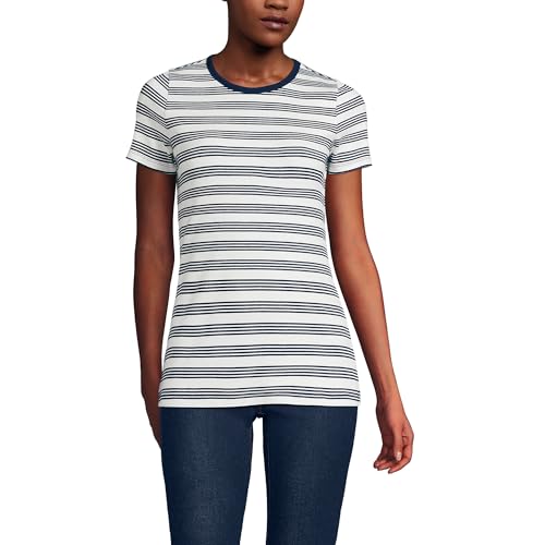 Ivory/Deep Sea Quad Stripe