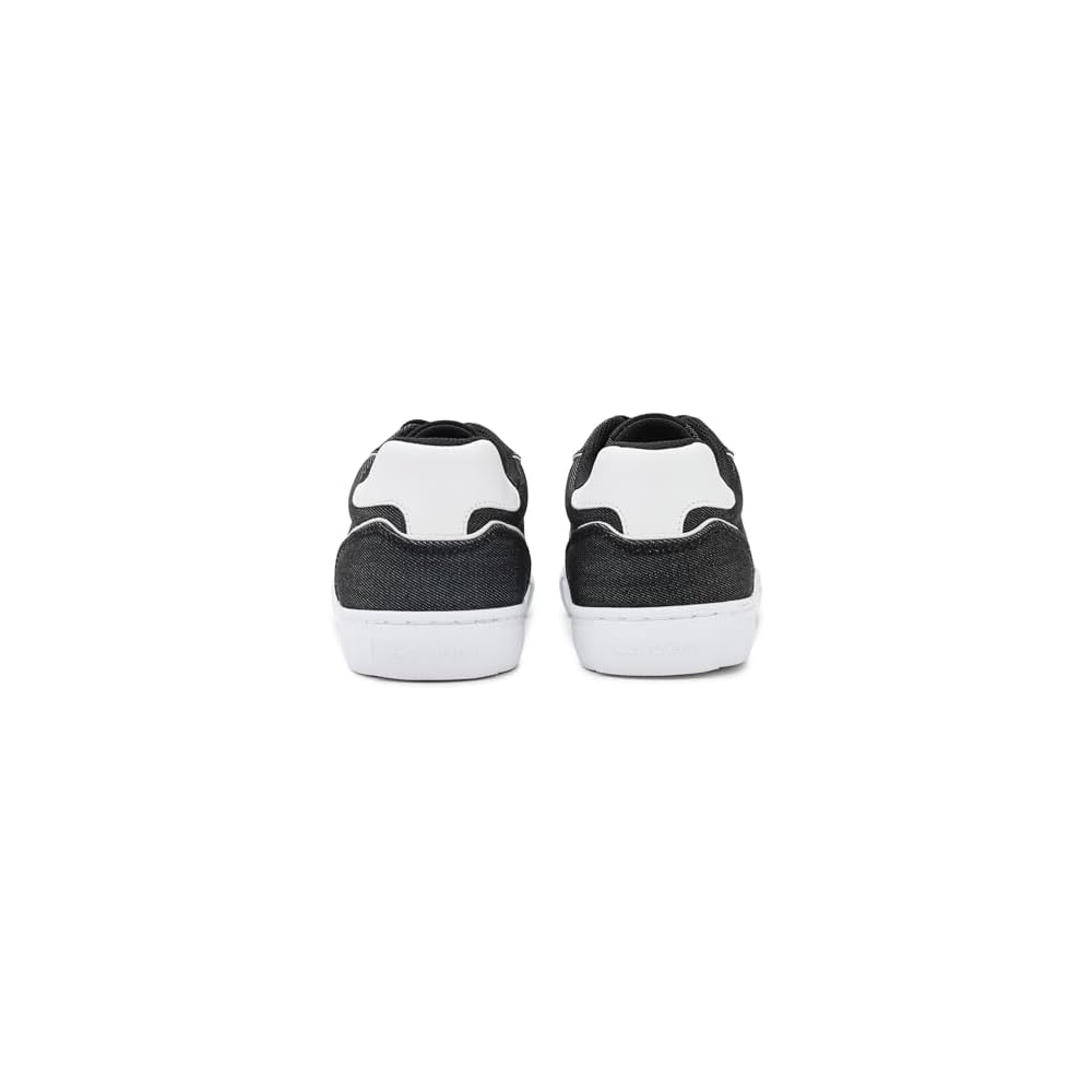 Black Denim/White 001