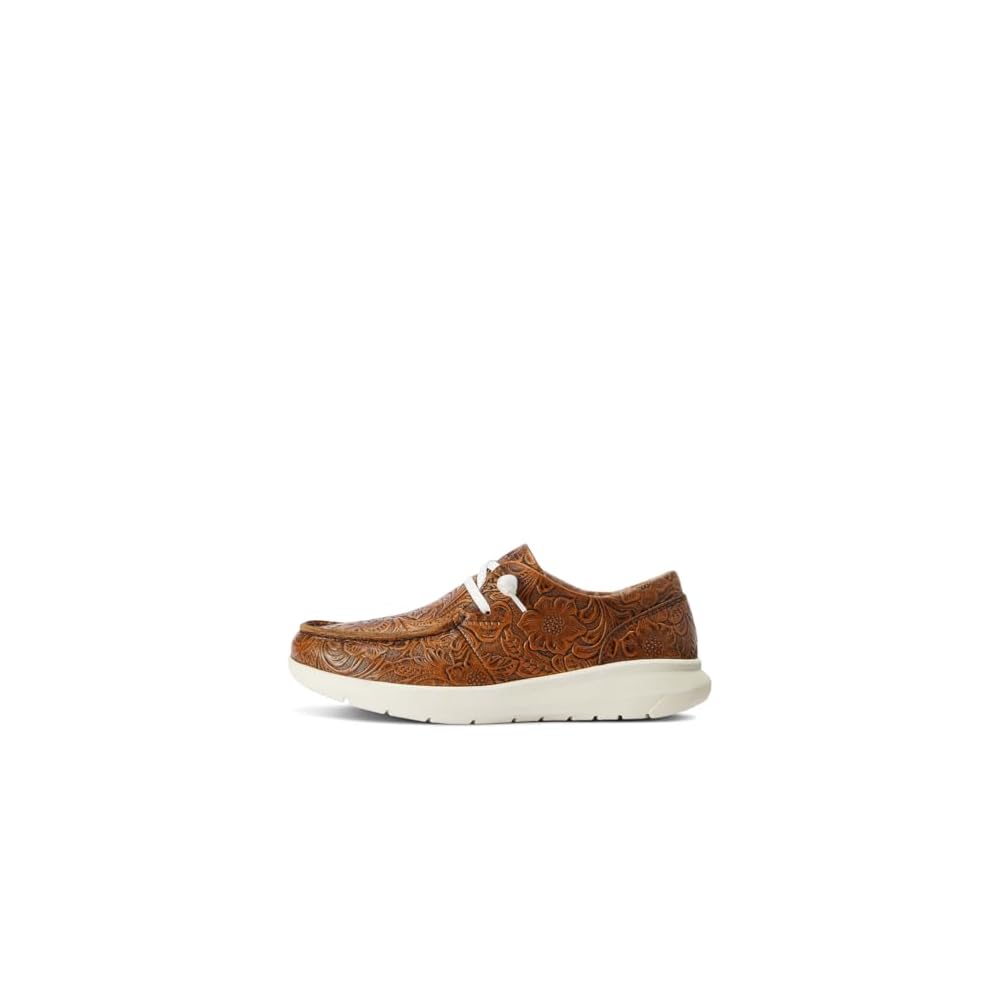 Brown Floral Emboss