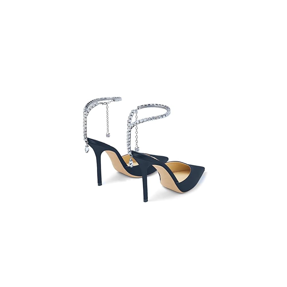 Navy Satin