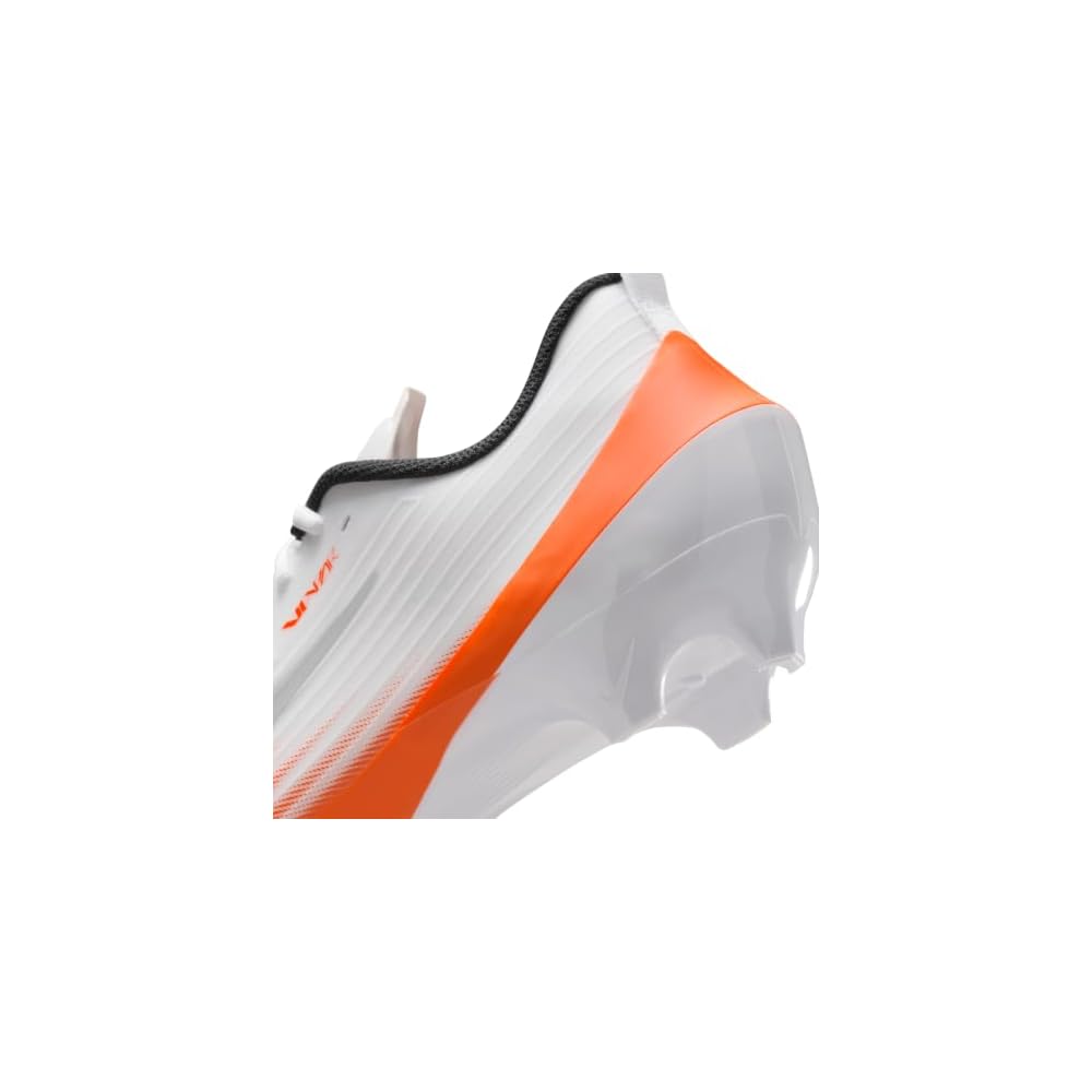 White/Safety Orange/Metallic Silver/Black