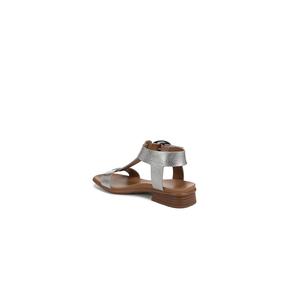 Soft Pewter Silver Leather