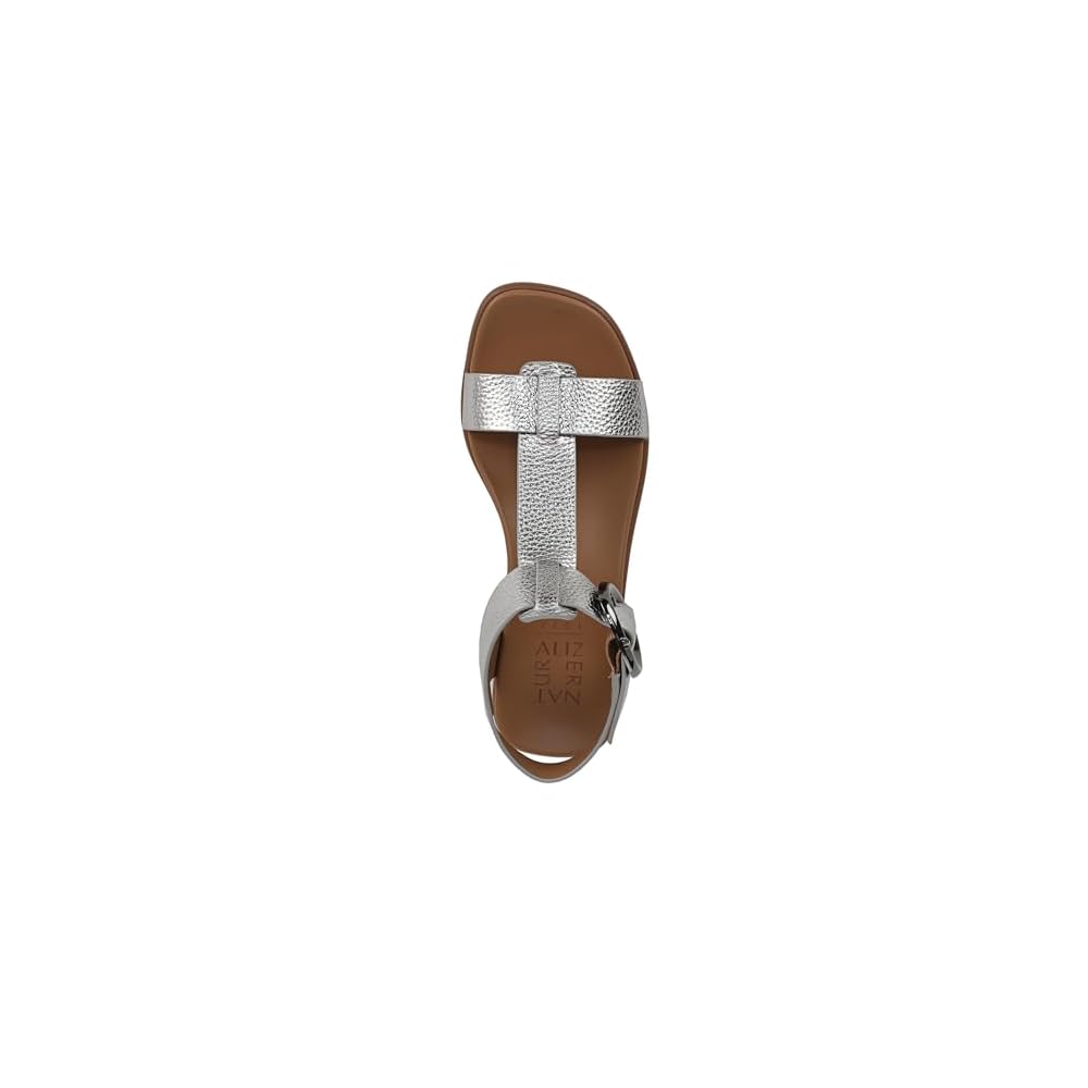Soft Pewter Silver Leather