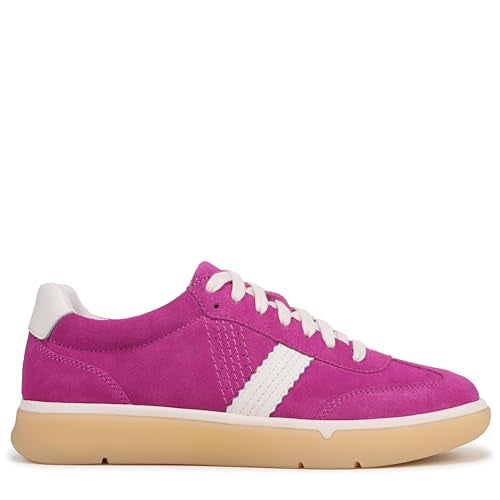 Rose Violet Pink Leather/Suede