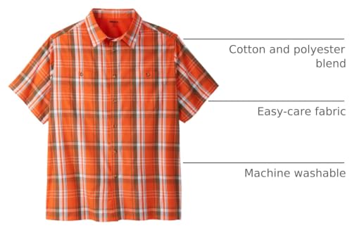 Dark Orange Plaid