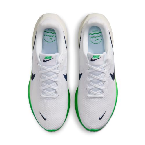 White/Midnight Navy-green Spark