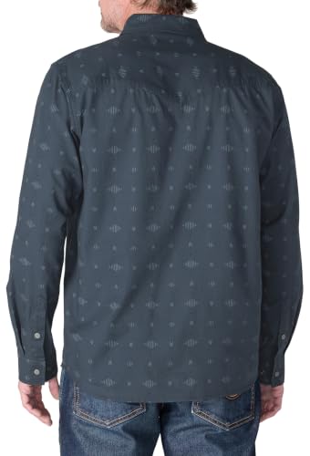 Deep Smoke Geo Print