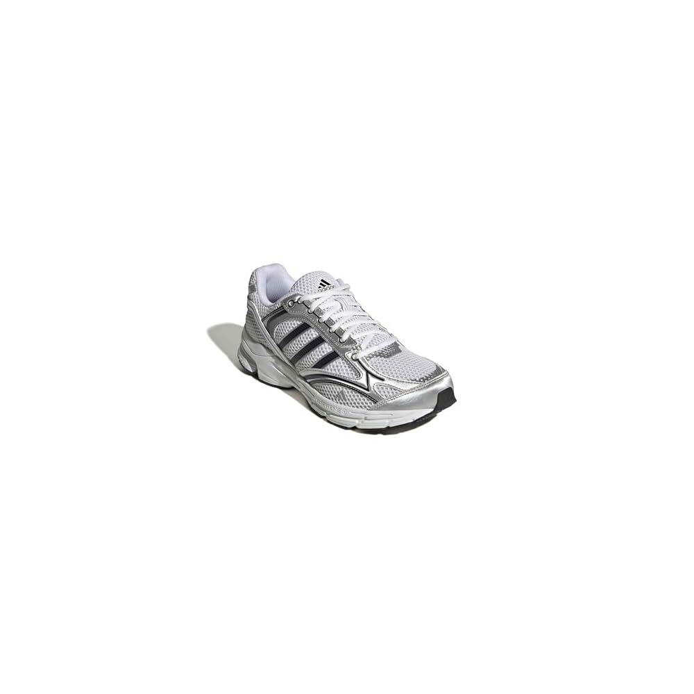 White/Silver Metallic/Black