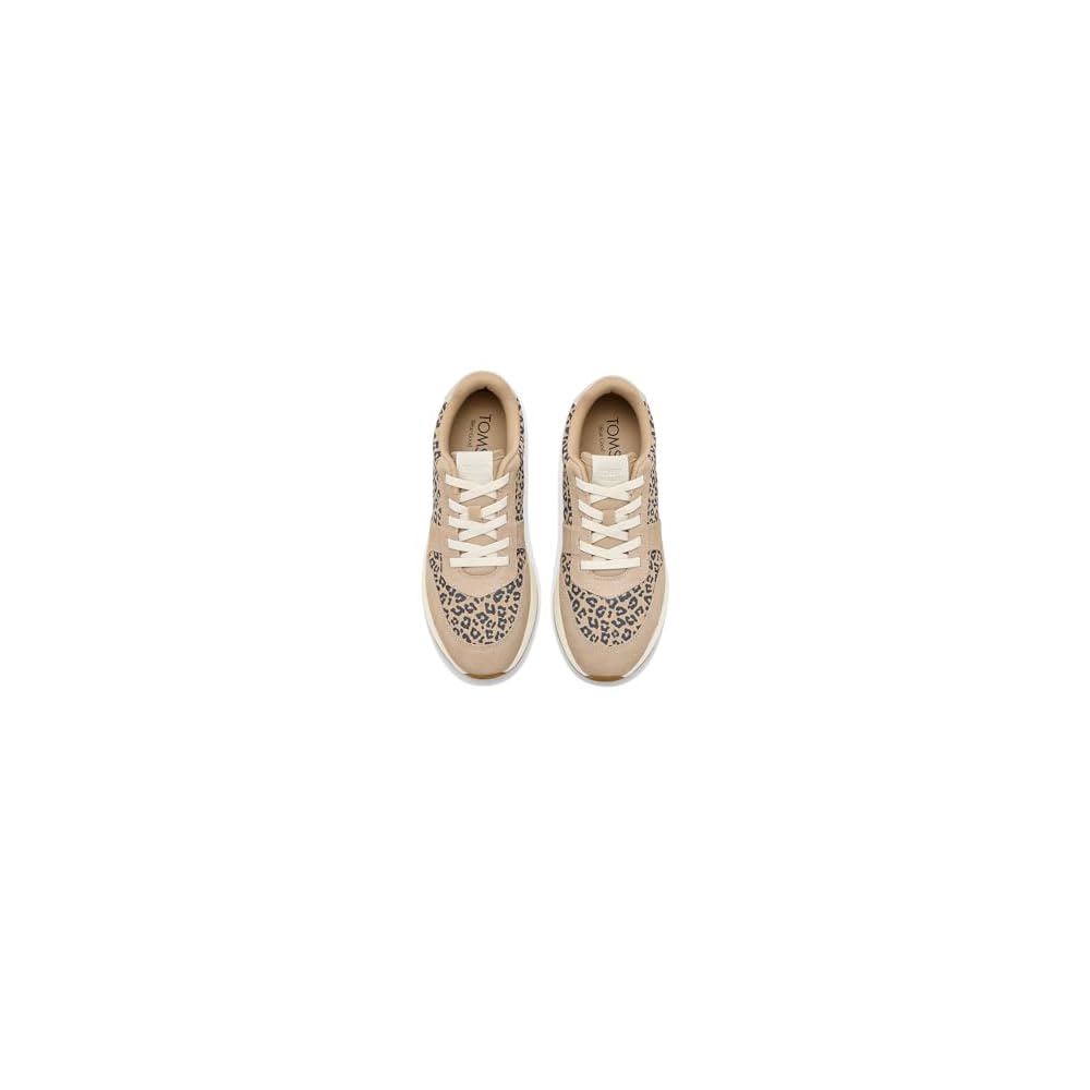 Oatmeal Small Leopard Spots/Suede