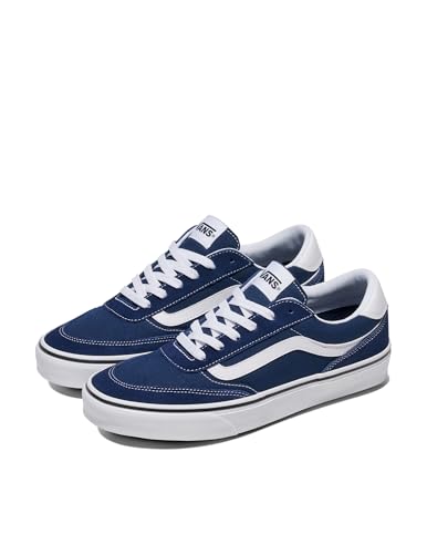 Suede/Canvas Dress Blues