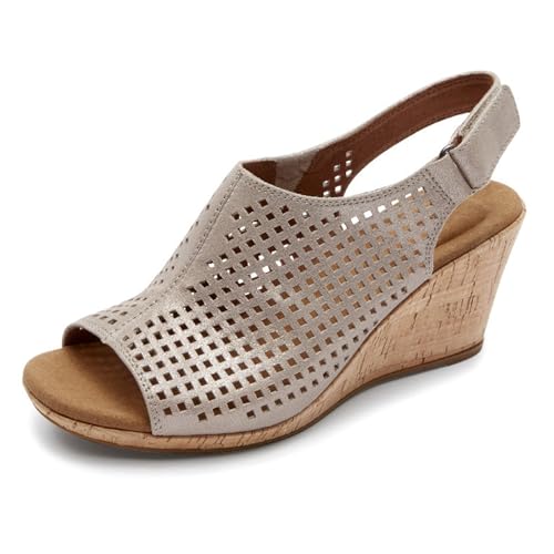 Metallic Khaki Leather