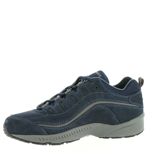 Navy Multi Suede