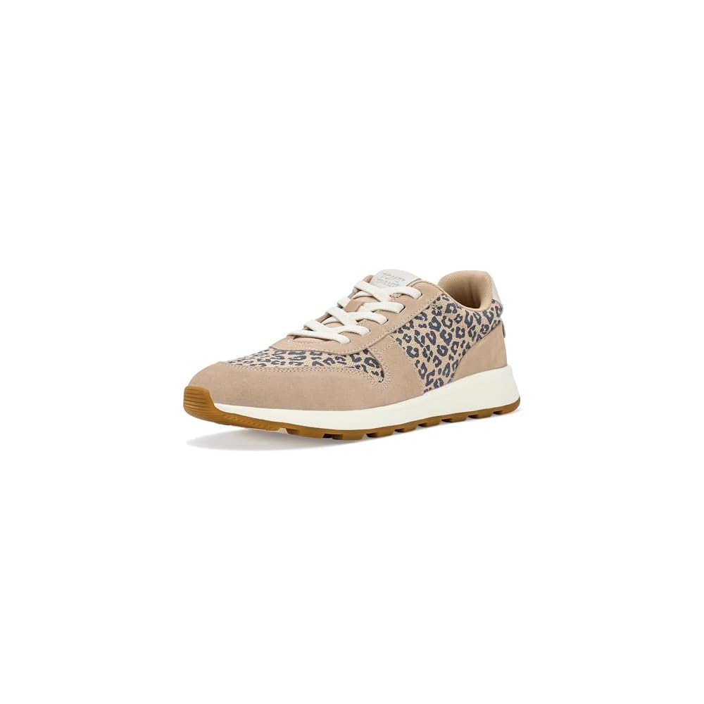 Oatmeal Small Leopard Spots/Suede
