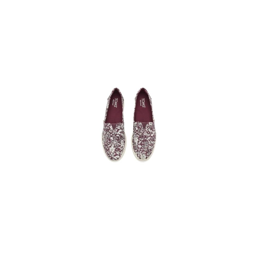 Dark Burgundy Archival Floral Print