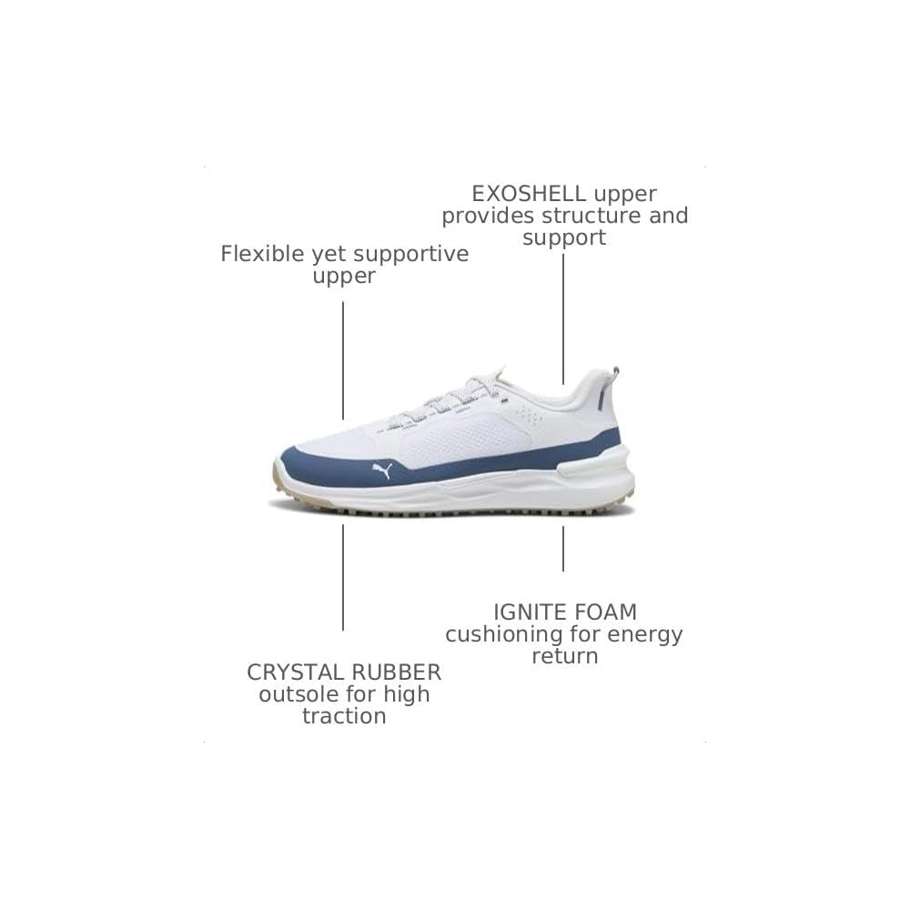 Puma White-dark Indigo