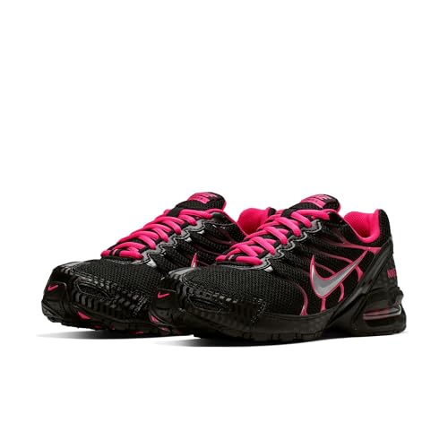 Black/Metallic Silver-pink Flash