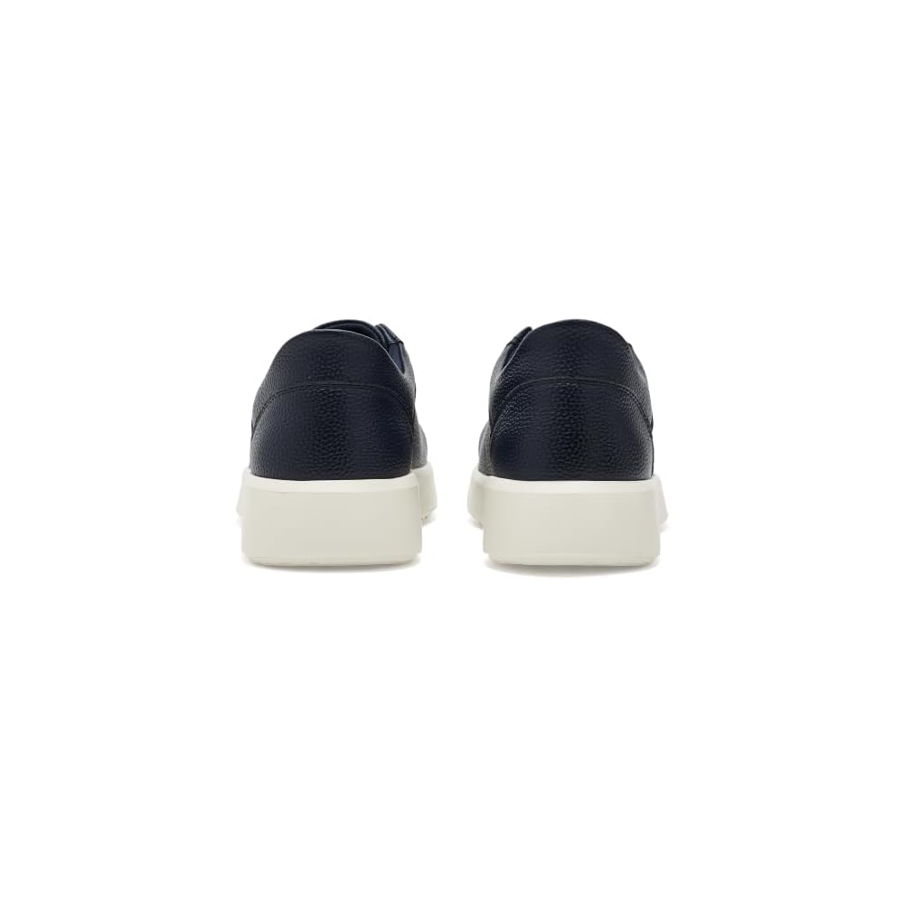 Navy Grainy Leather