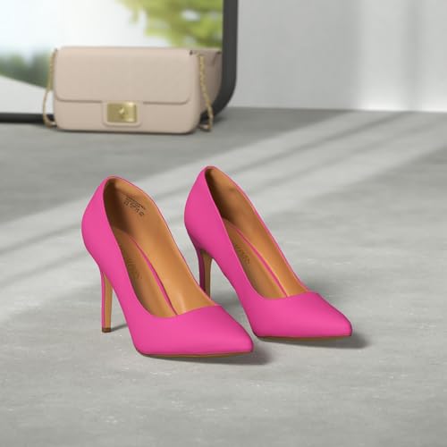Fuchsia/Suede