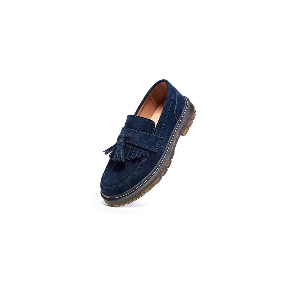 Navy Blue-suede