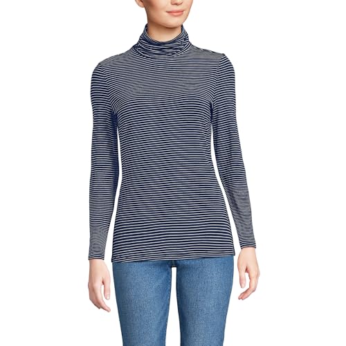 Deep Sea Navy Thin Stripe