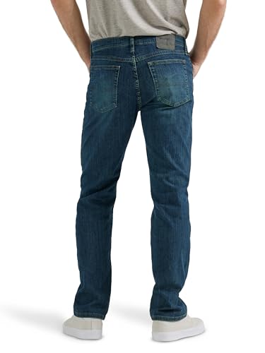 Wrangler Authentics Men's Classic 5-Pocket Regular Fit Jean, Twilight Flex, 36W x 36L