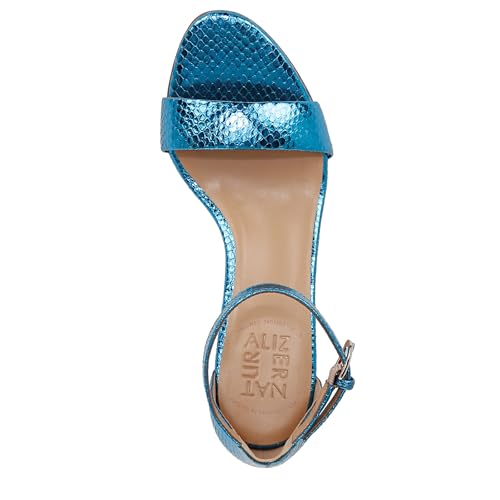 Light Blue Metallic Snake