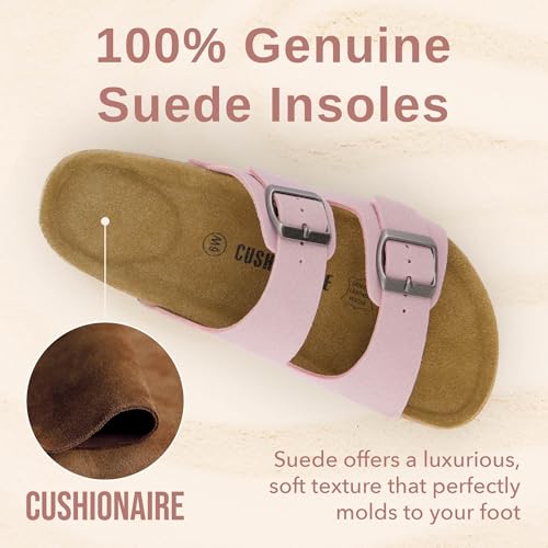 Pink Vegan Suede