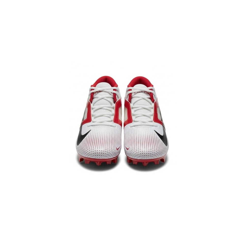 White/Dark Red