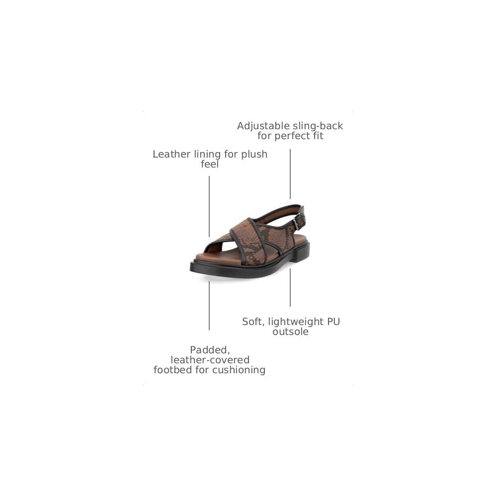 Mink/Black/Coffee Reptile Print