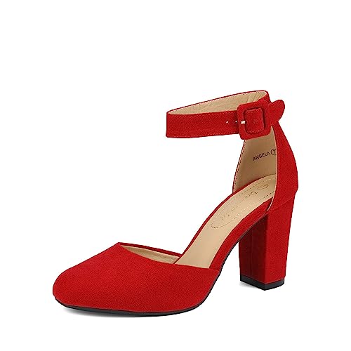 Red/Suede