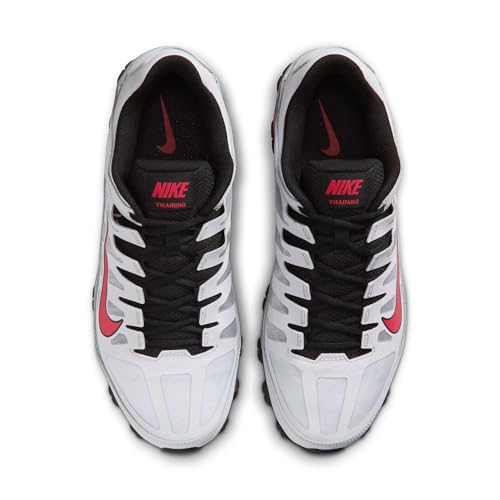 Pure Platinum/University Red-black