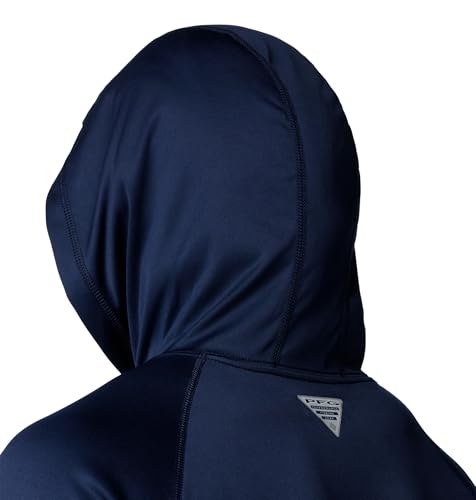 Collegiate Navy/Sunset Red Logo