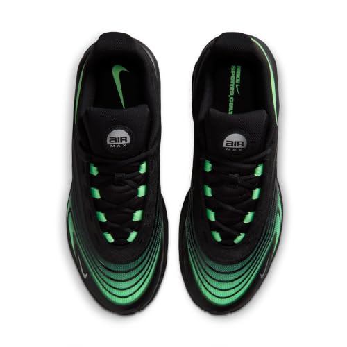 Black/Illusion Green-metallic Silver