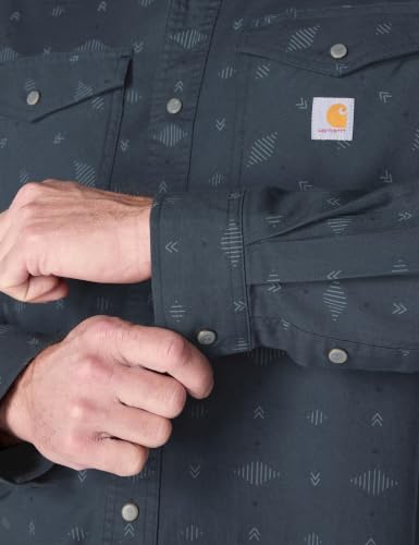 Deep Smoke Geo Print