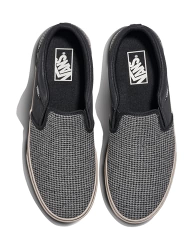 Houndstooth Black/Taupe