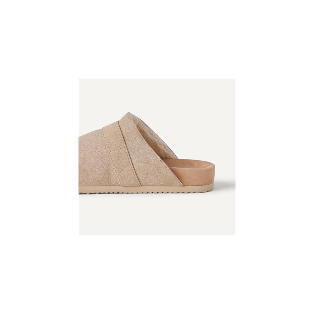 Taupe Faux Suede/Faux Fur