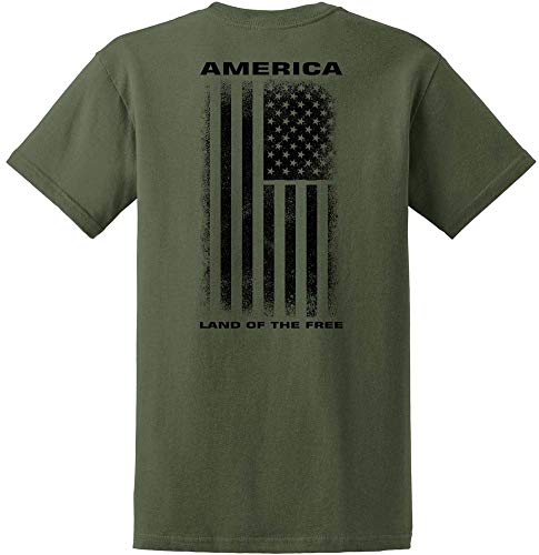 Military Green 100% Cotton T-shirt