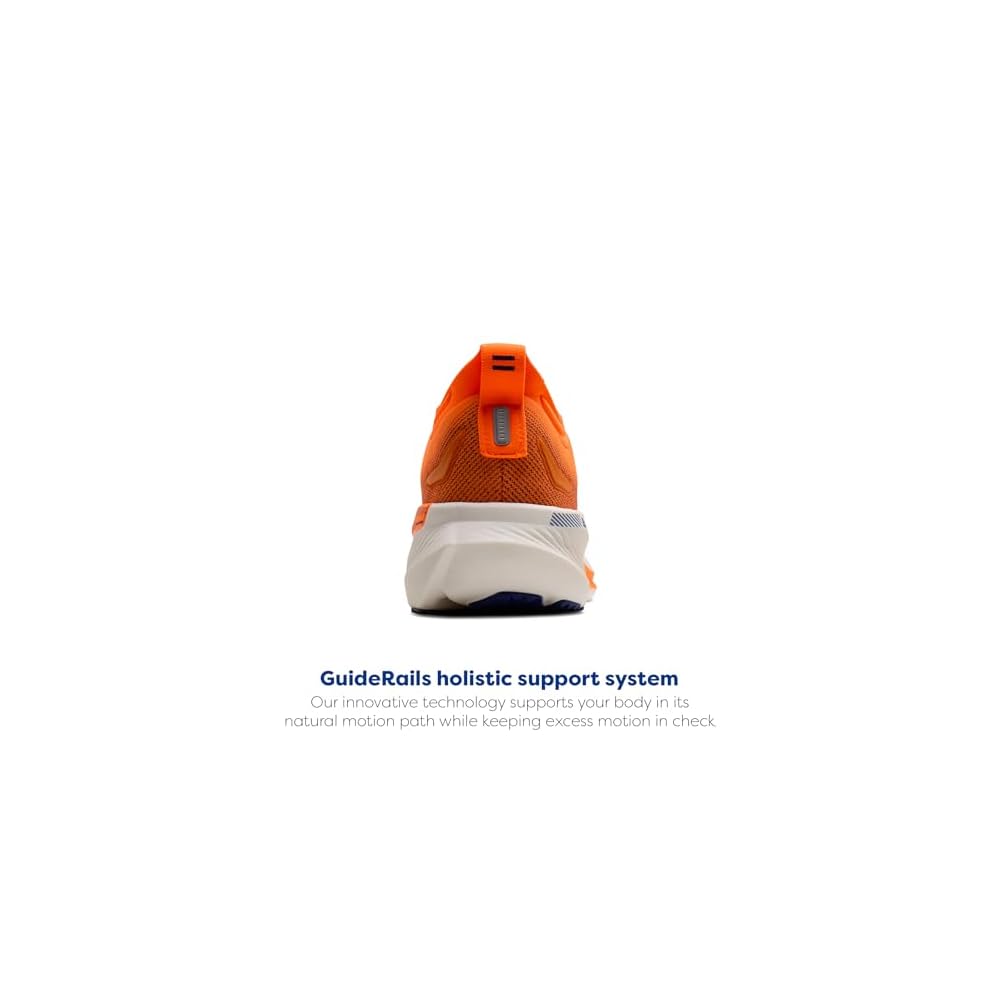 Shocking Orange/Blue/White