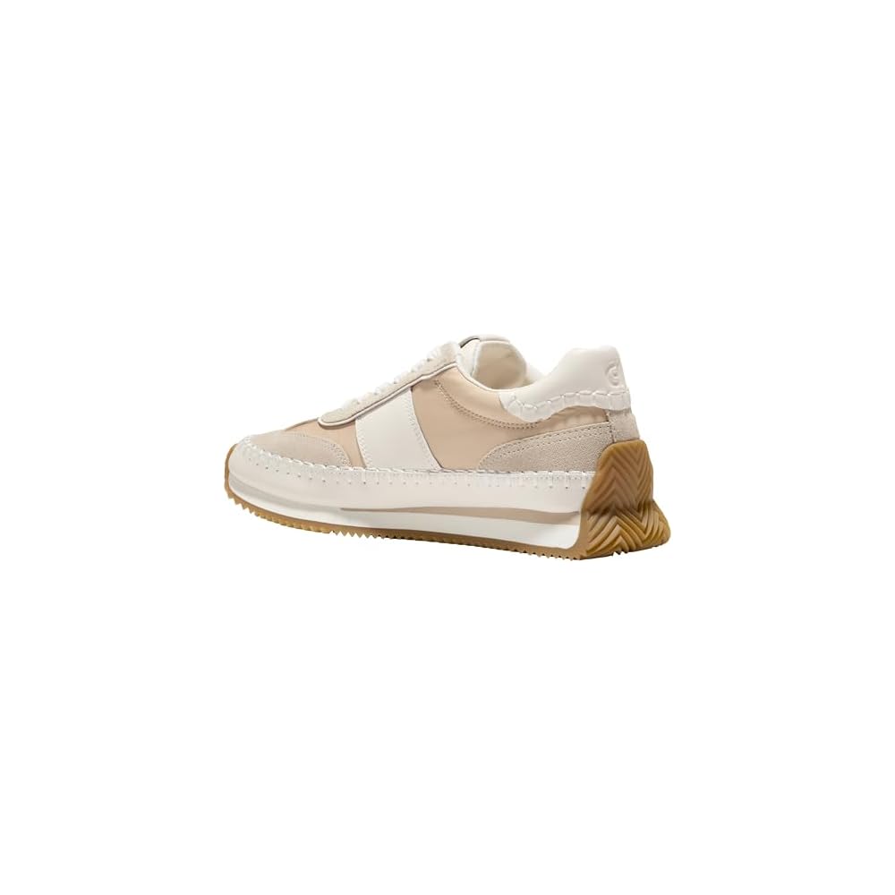 Light Sesame Nylon/Suede/Powder Leather