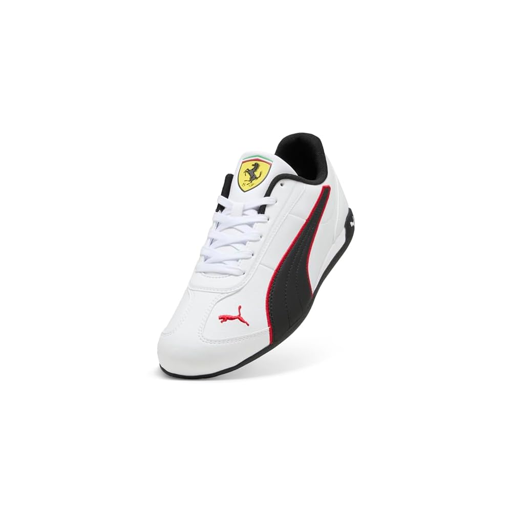 Puma White-rosso Corsa