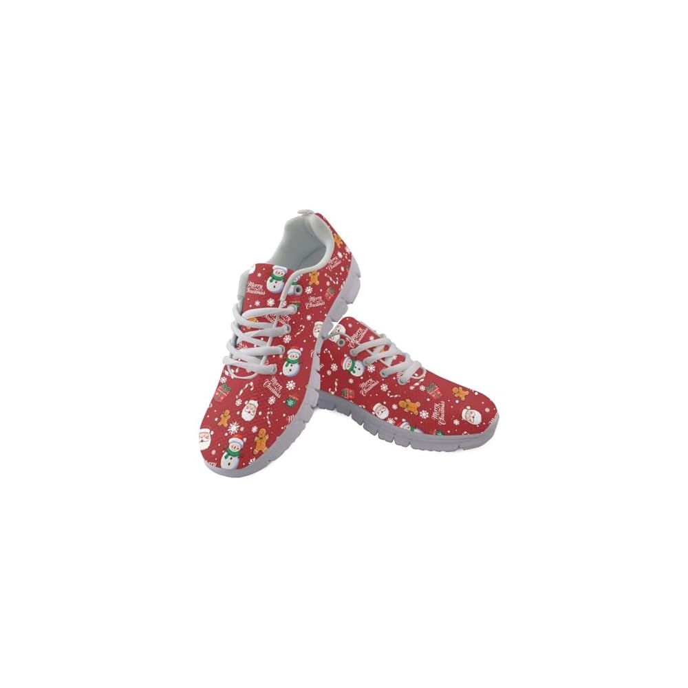 Santa Claus Snowman Red