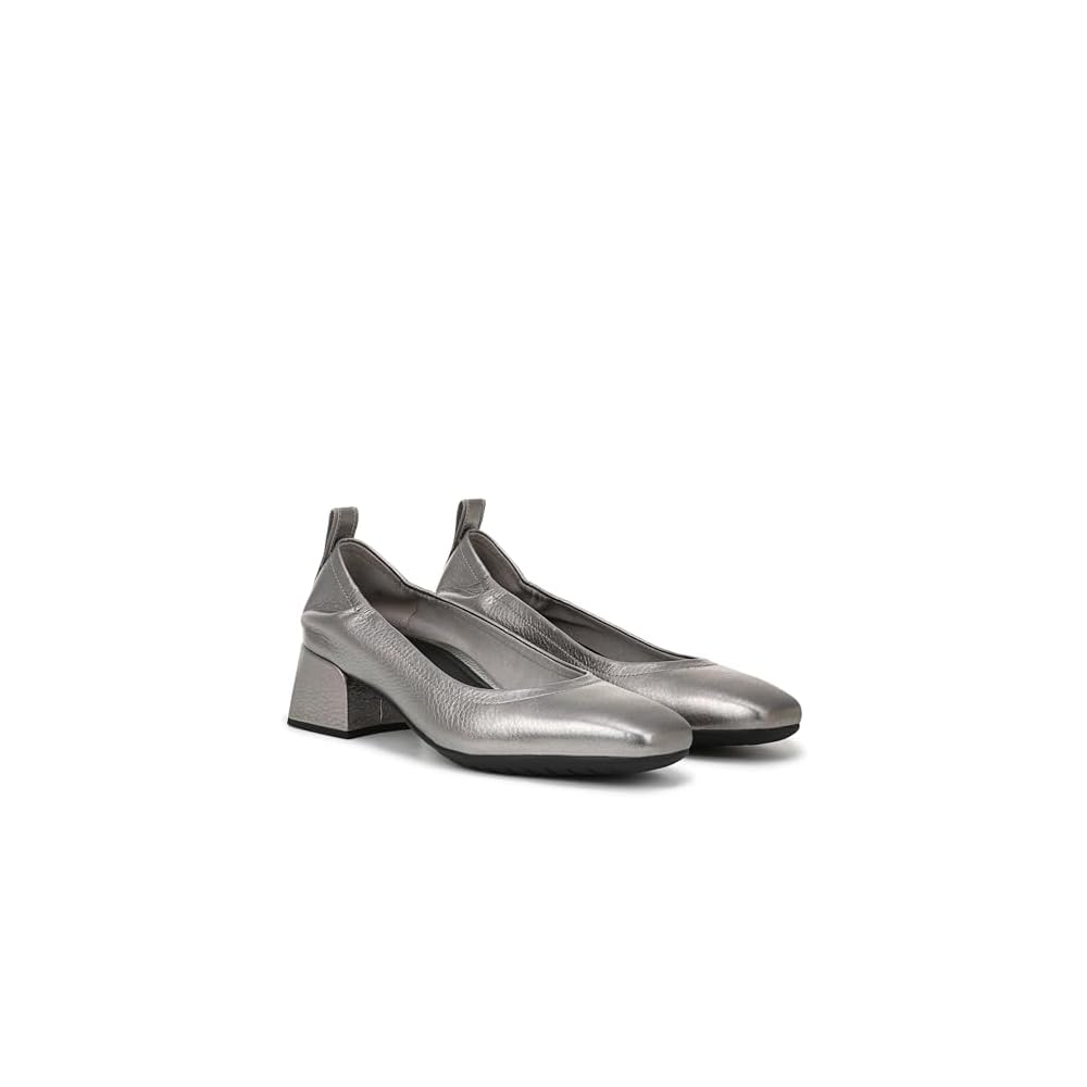Pewter Metallic Leather