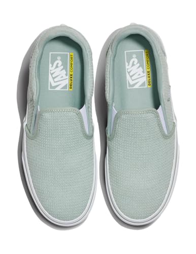 Waffle Knit Gray Olive