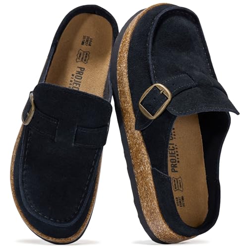 Black Suede With Gold