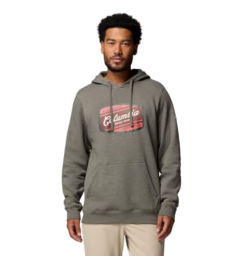 Charcoal Heather/Columbia Badge Label