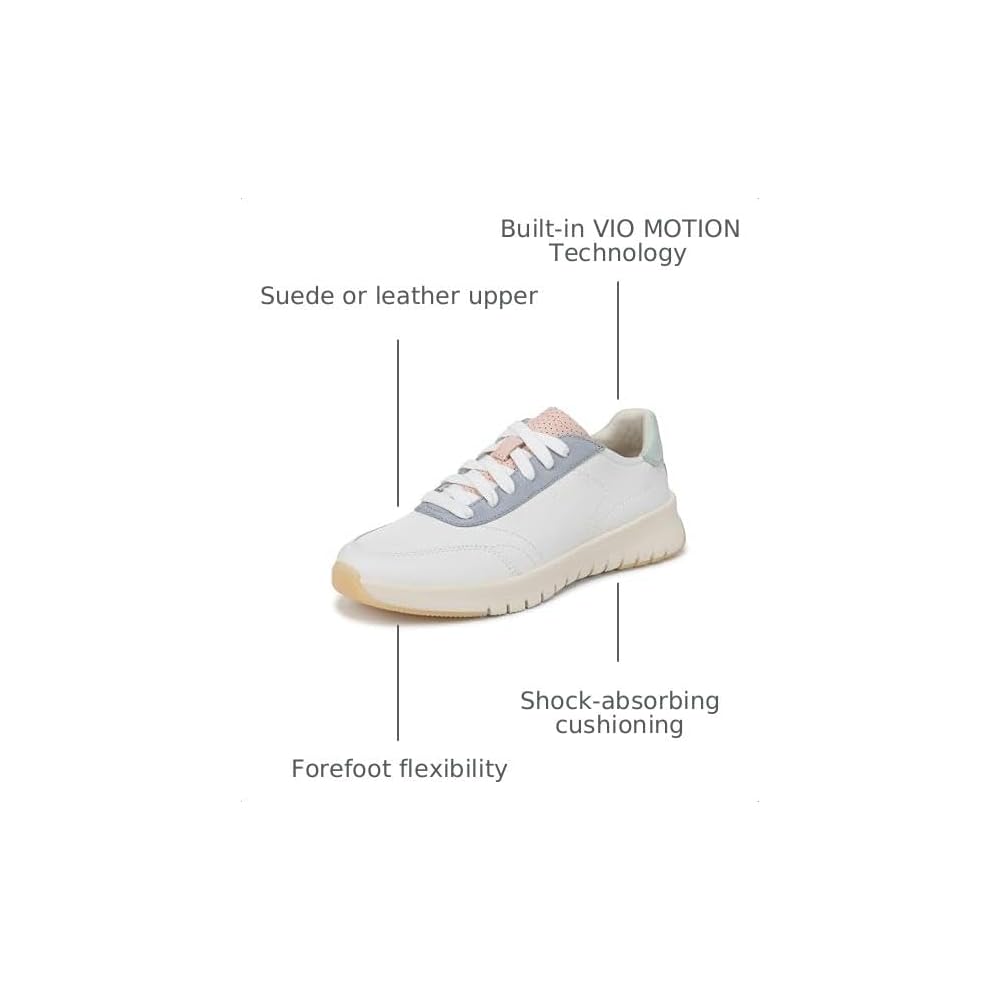 White Multi Tumbled Leather